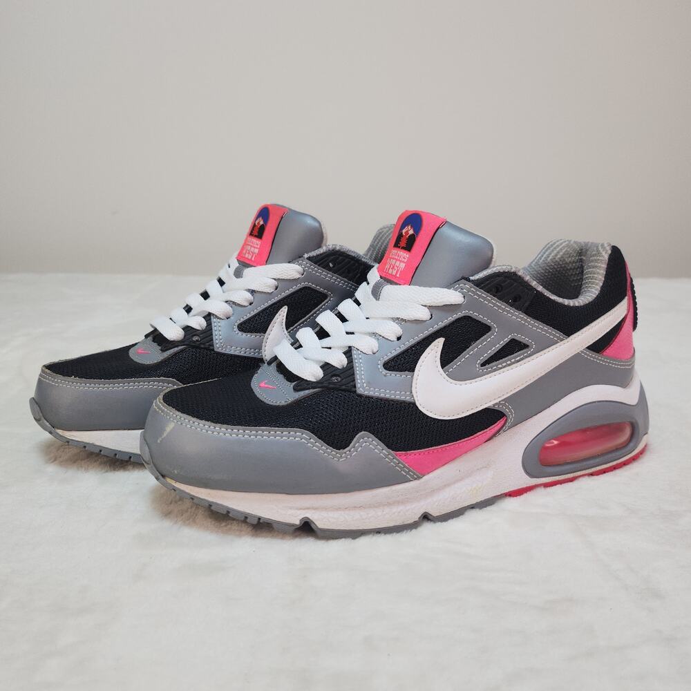 Vintage Y2k Nike Air Max Hot Pink Gray Chunky Dad Shoe Womens 7.5 Retro Hip Hop